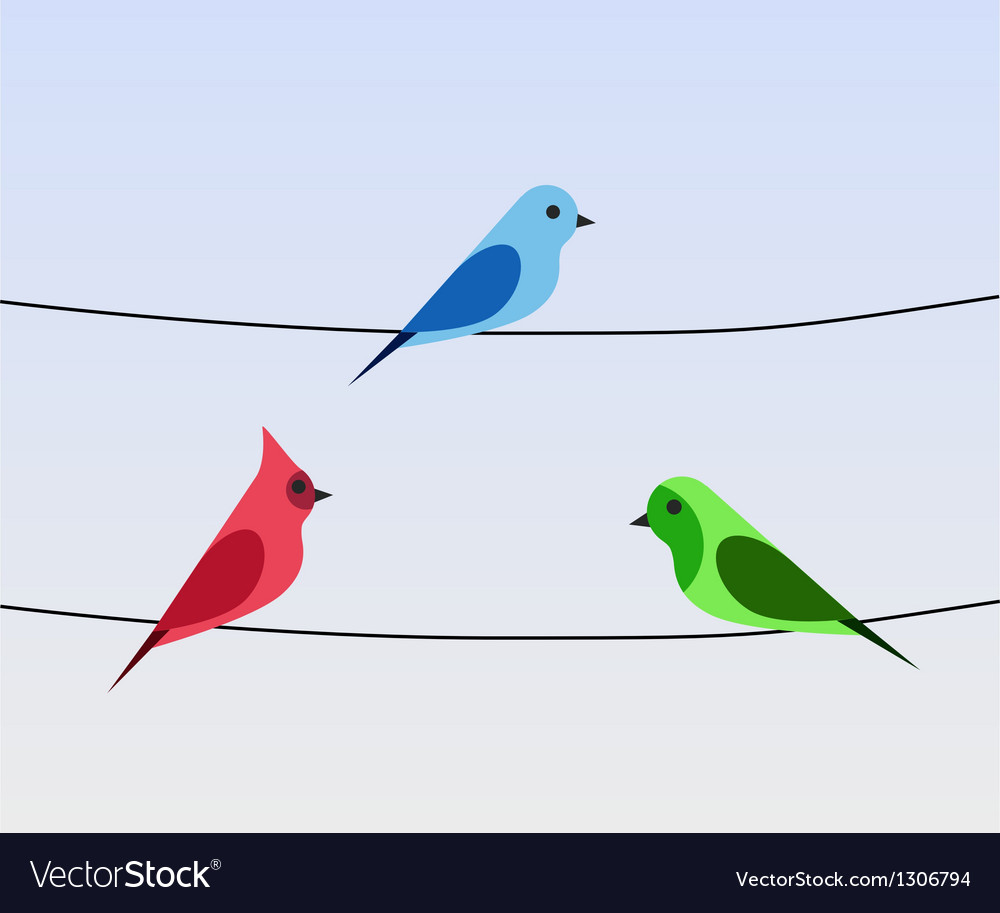 Birds on a wire