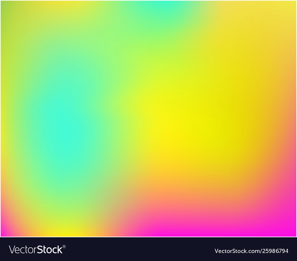 Gradient mesh painted in different colors