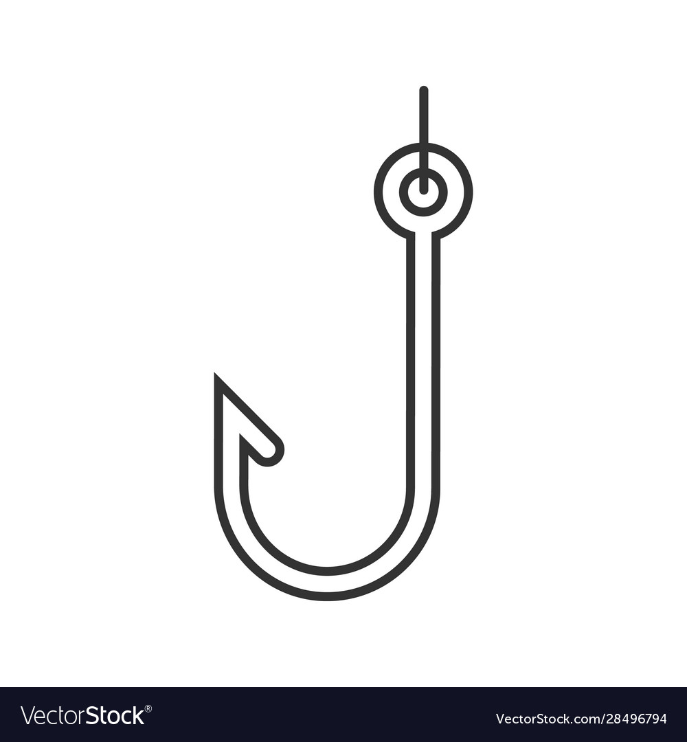 Hook linear icon