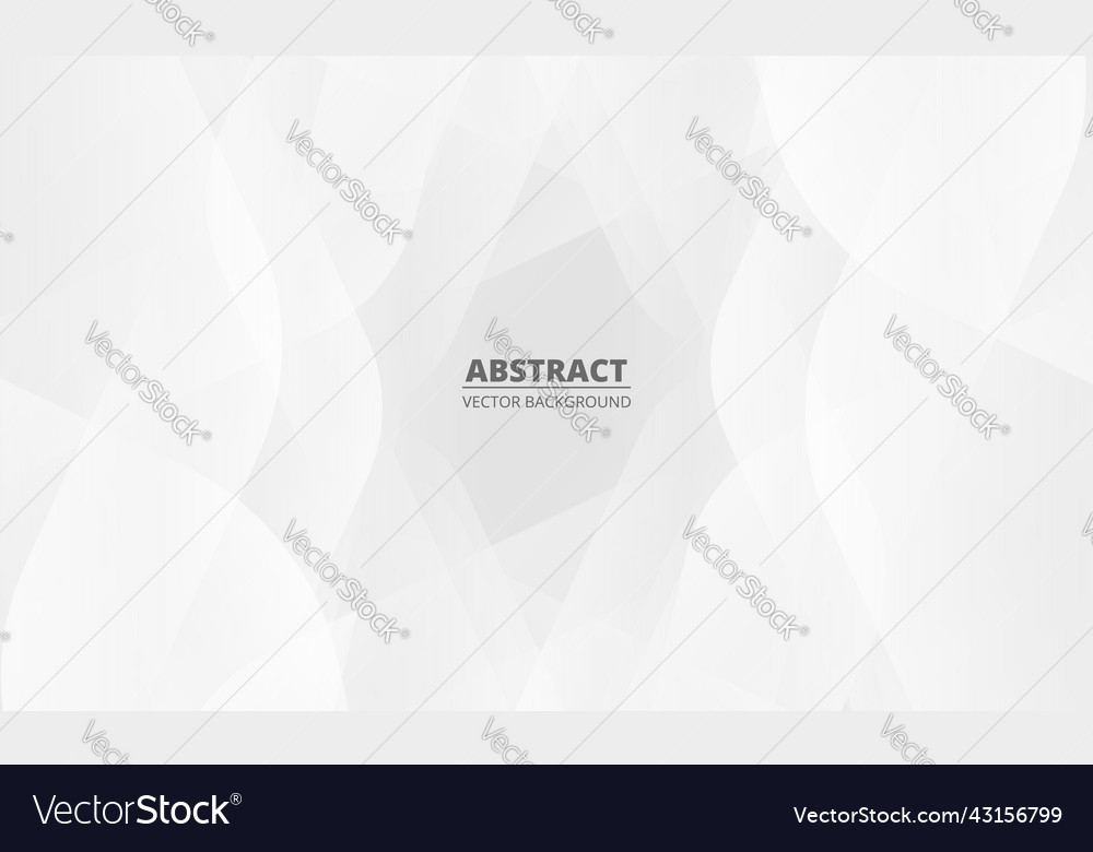 Abstract white graphic design presentation vector image Abstract white graphic design presentation