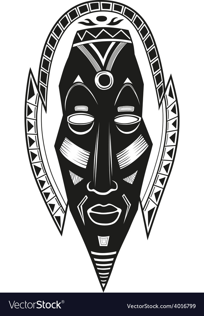 African Mask Free Svg 65 SVG File For DIY Machine