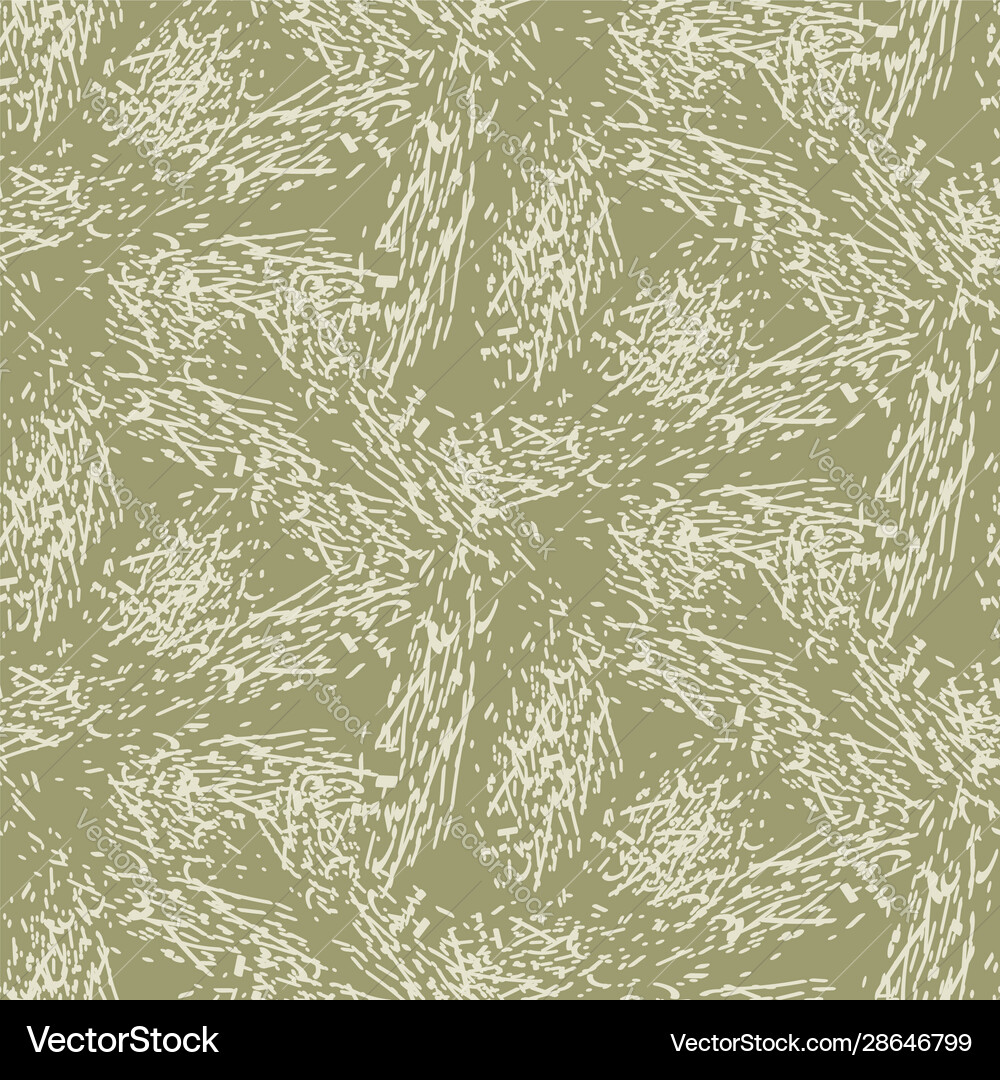 Scratched texture seamless pattern hand Royalty Free Vector