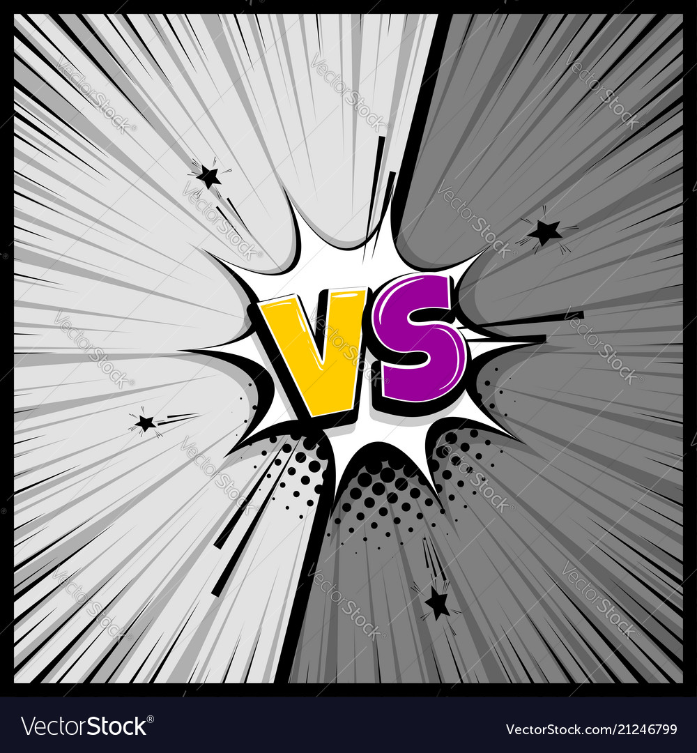 Versus empty speech box text