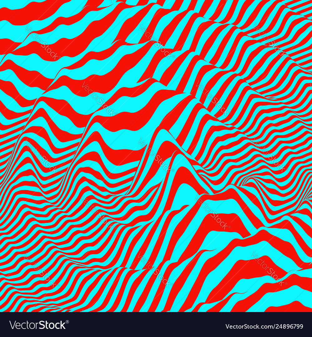 Wellenförmige Hintergrund dynamische visuelle Wirkung Oberfläche vector image Wellenförmige Hintergrund dynamische visuelle Wirkung Oberfläche