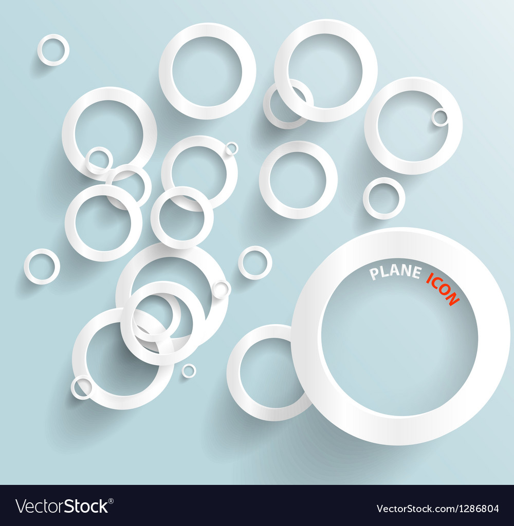 Abstract web design bubble