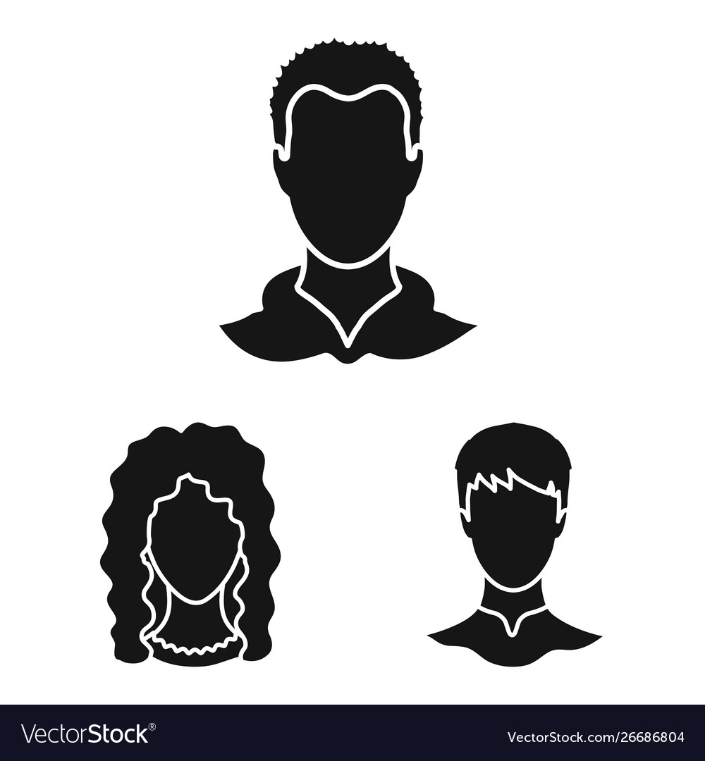 Design character and profile sign set