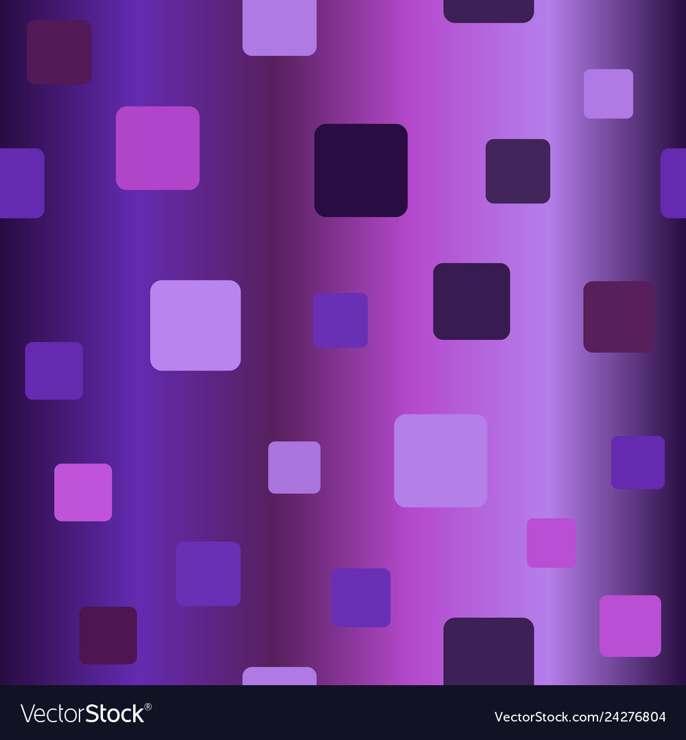 Glowing rounded square pattern seamless vector image Glowing rounded square pattern seamless