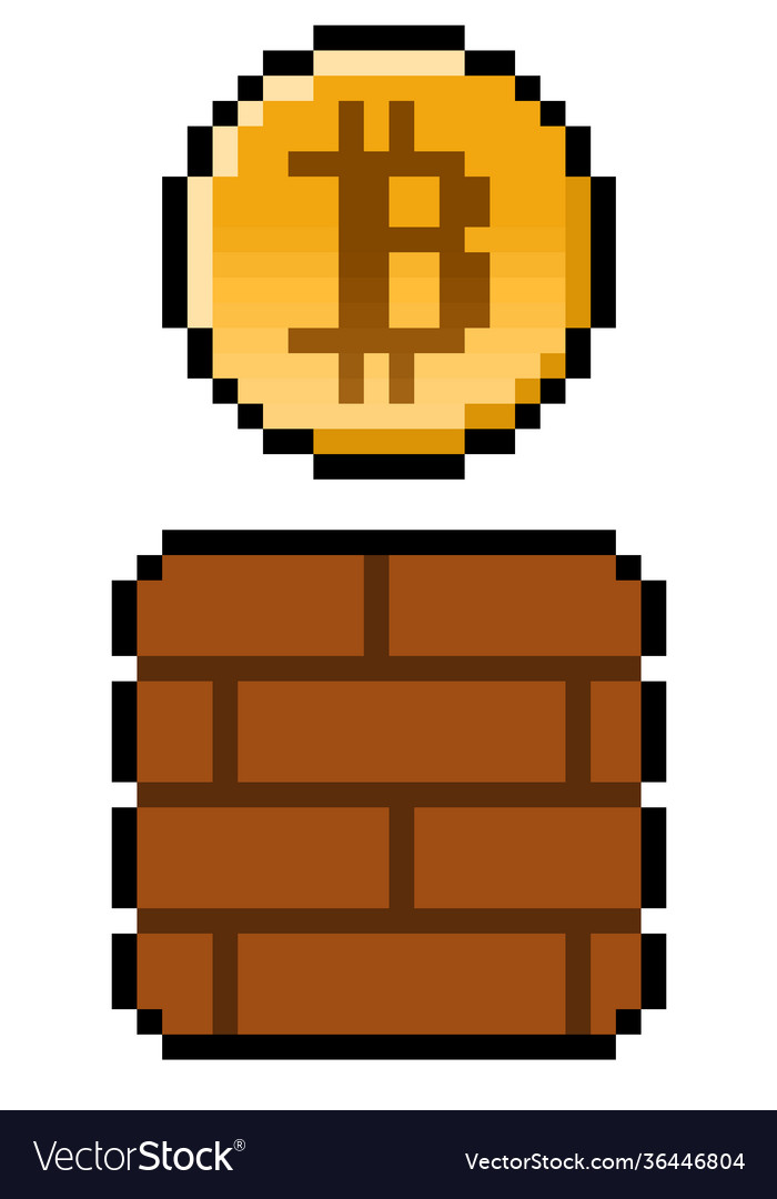 Pixel Bitcoin Block