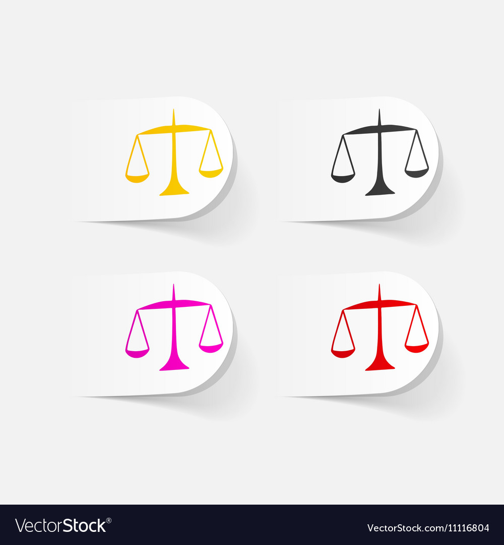Realistic design element scales