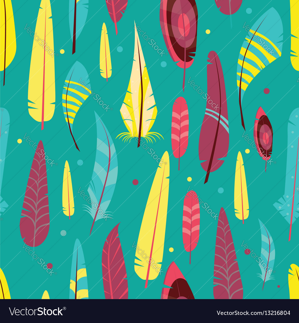 Seamless pattern with different graphic