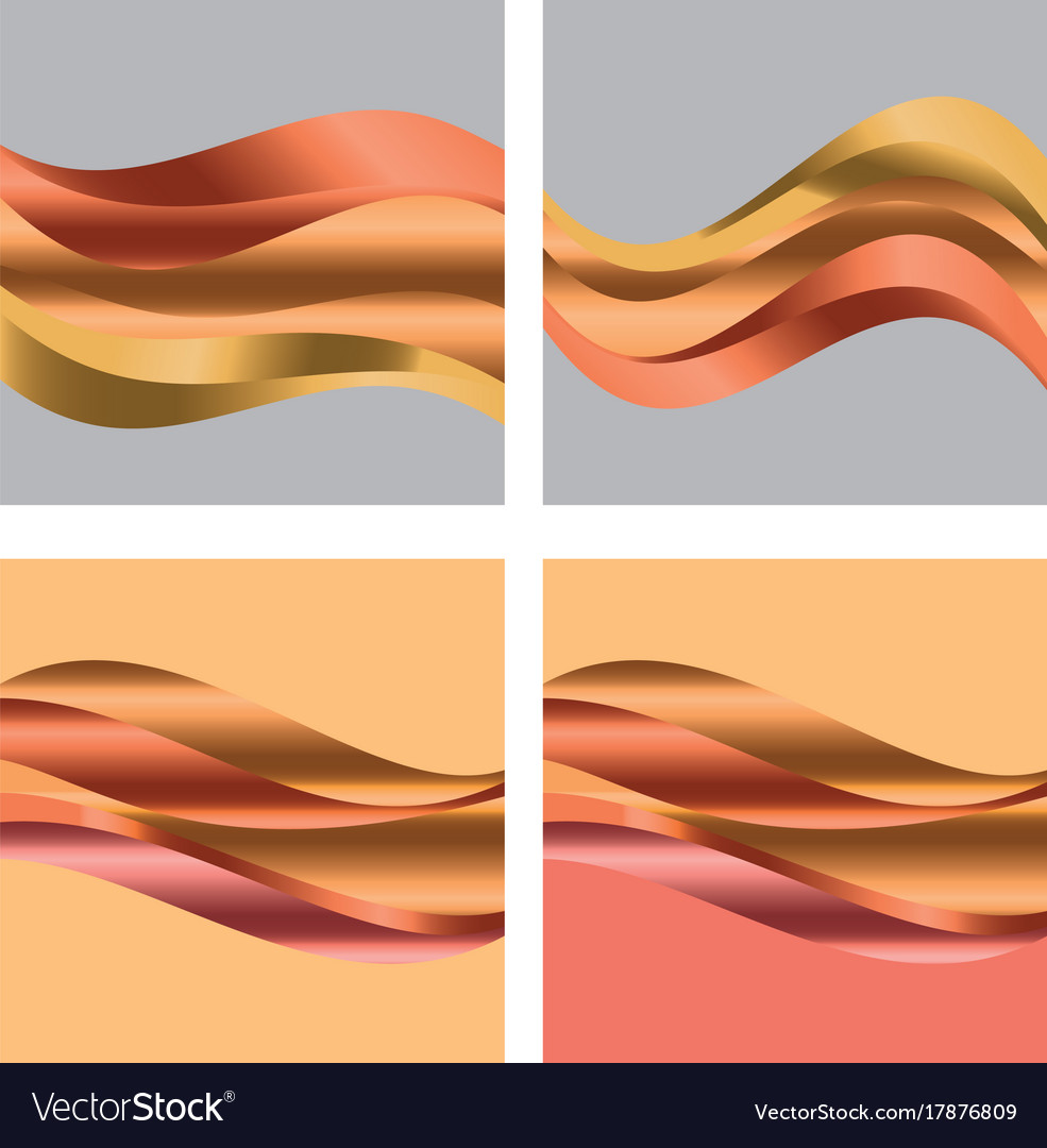 Abstract gradient wave background