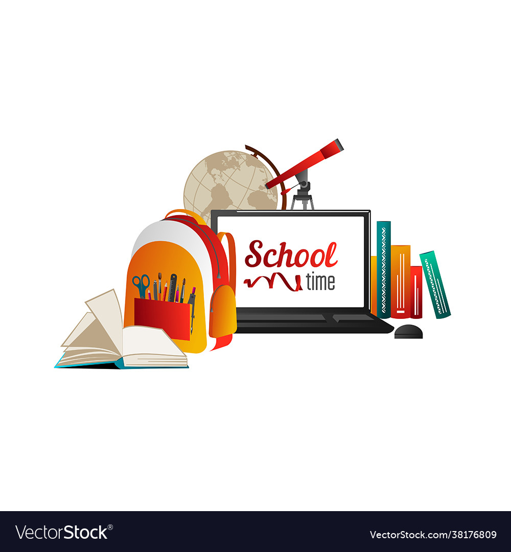 Back to school Royalty Free Vector Image - VectorStock