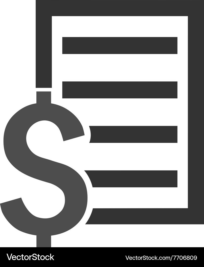 Contract flat icon Royalty Free Vector Image - VectorStock