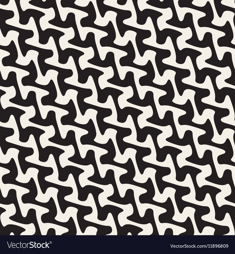 Diagonal Wavy Line Pattern