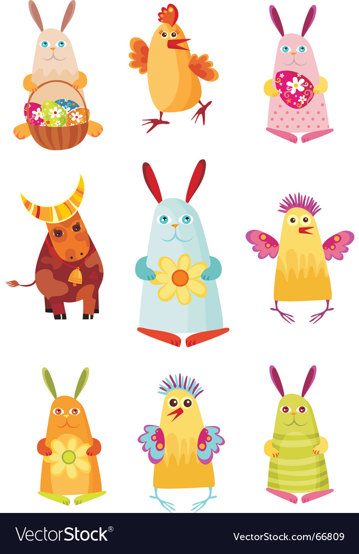 Easter characters