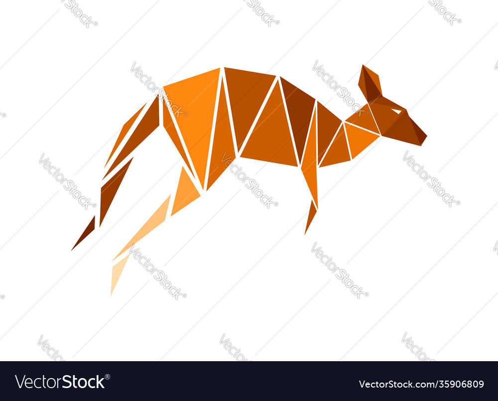Low Poly Kangaroo