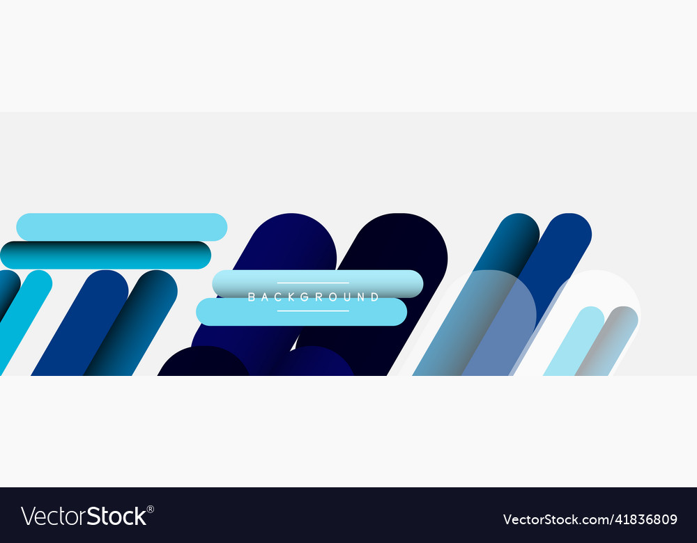 Overlapping round shapes and lines background Vector Image Overlapping round shapes and lines background