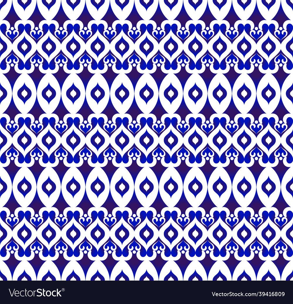 Porcelain pattern Royalty Free Vector Image - VectorStock