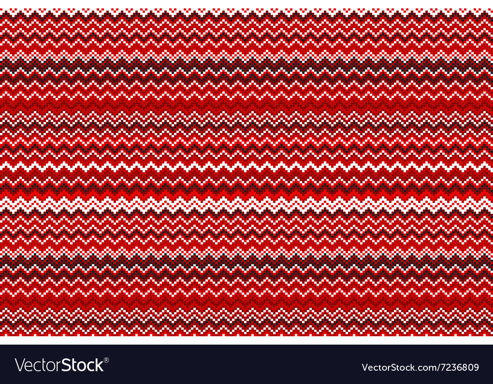 Seamless red chevron pattern background retro