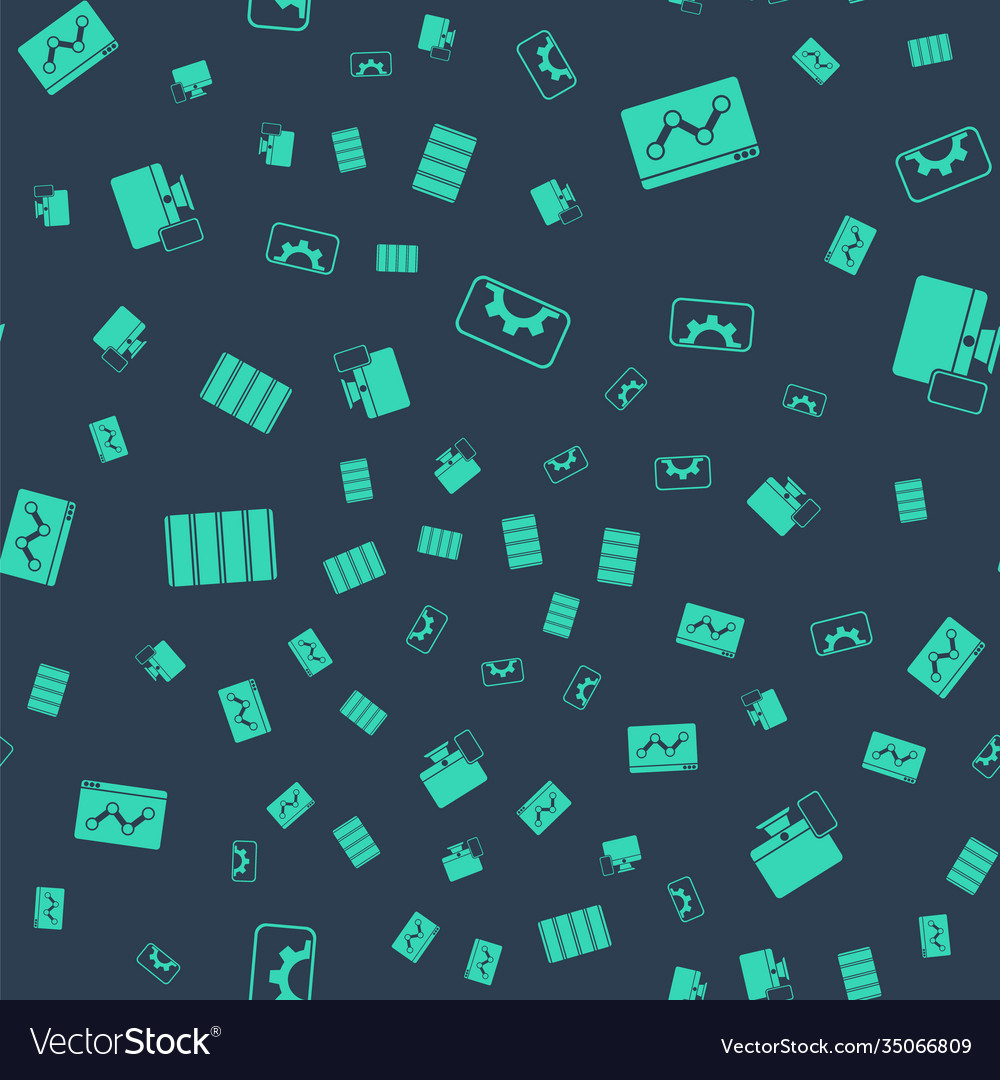 Set web development website statistic color Vector Image Set web development website statistic color