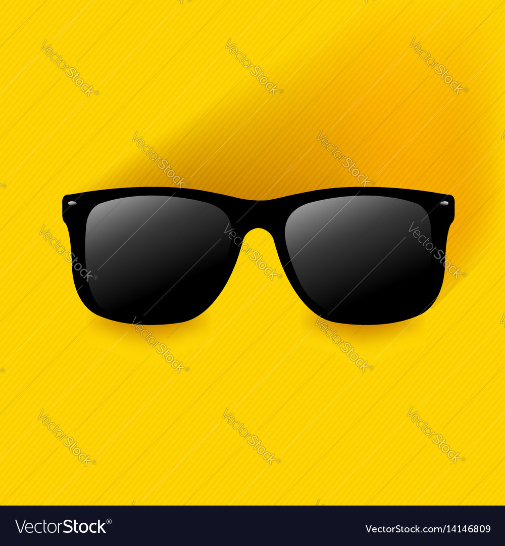 Sunglasses Royalty Free Vector Image Vectorstock 1798