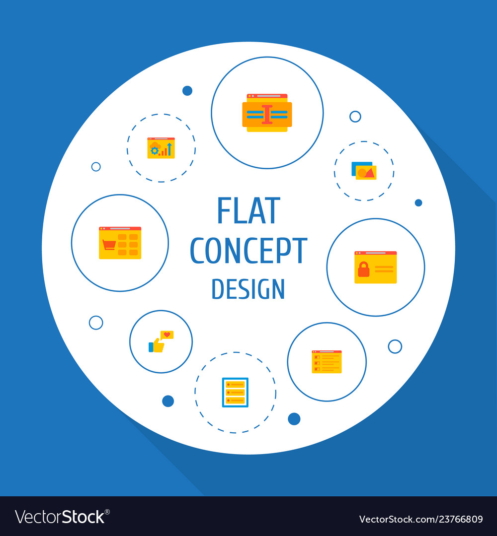 Website Development Icon Set