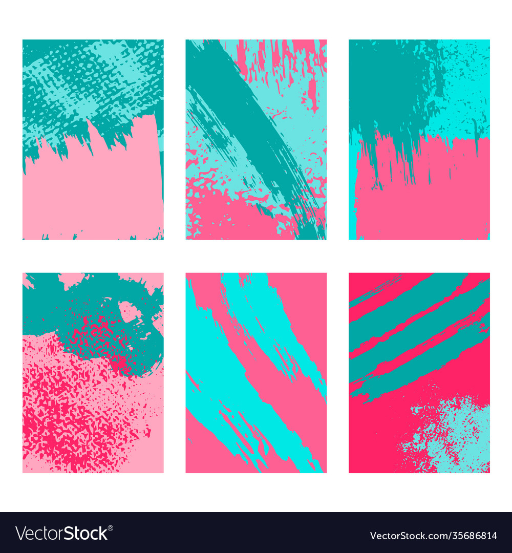 Brush strokes dynamic design backgrounds for text Vector Image Brush strokes dynamic design backgrounds for text