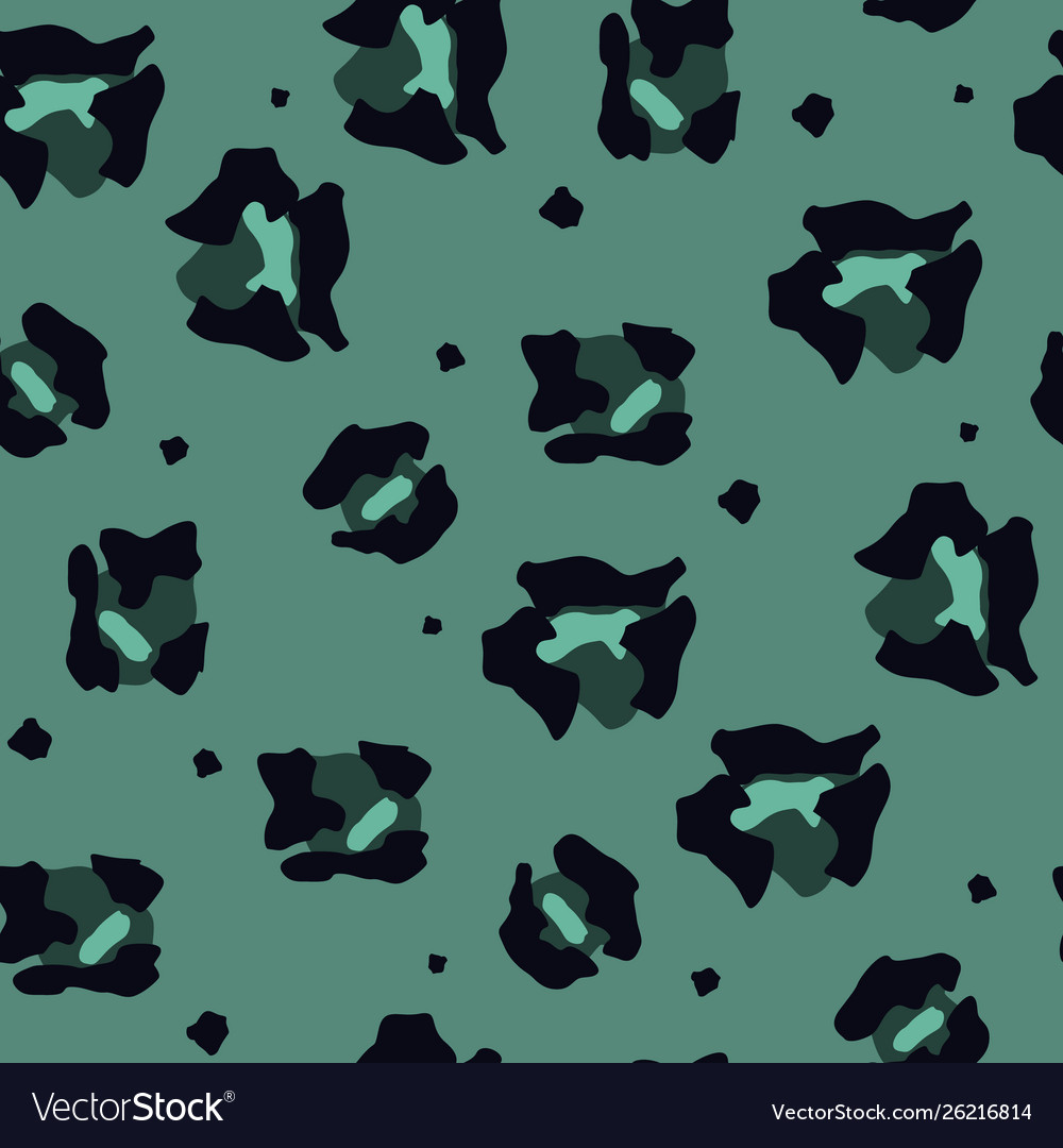 Leopard Print Seamless Pattern