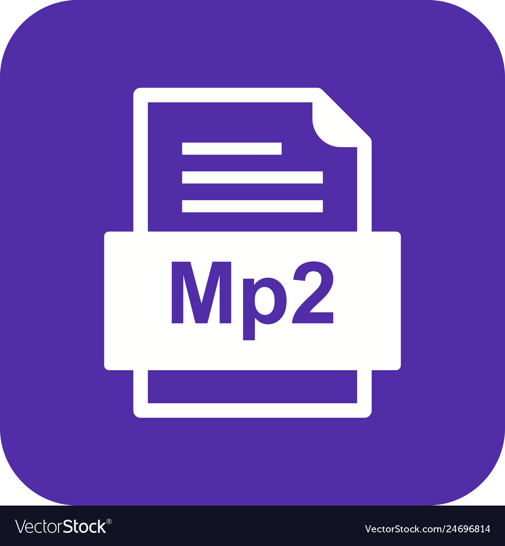 Mp2 file document icon