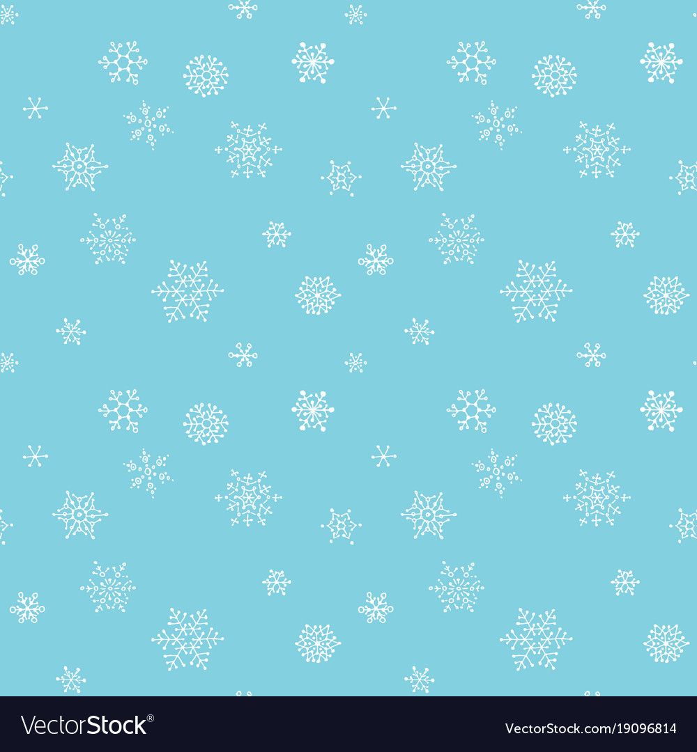 Winter Snowflake Pattern