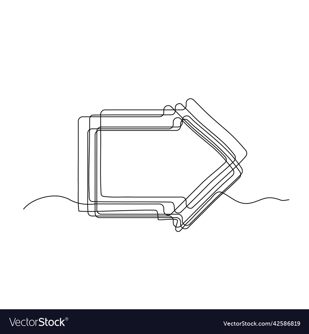 Cartoon arrow game interface element cursor vector image Cartoon arrow game interface element cursor