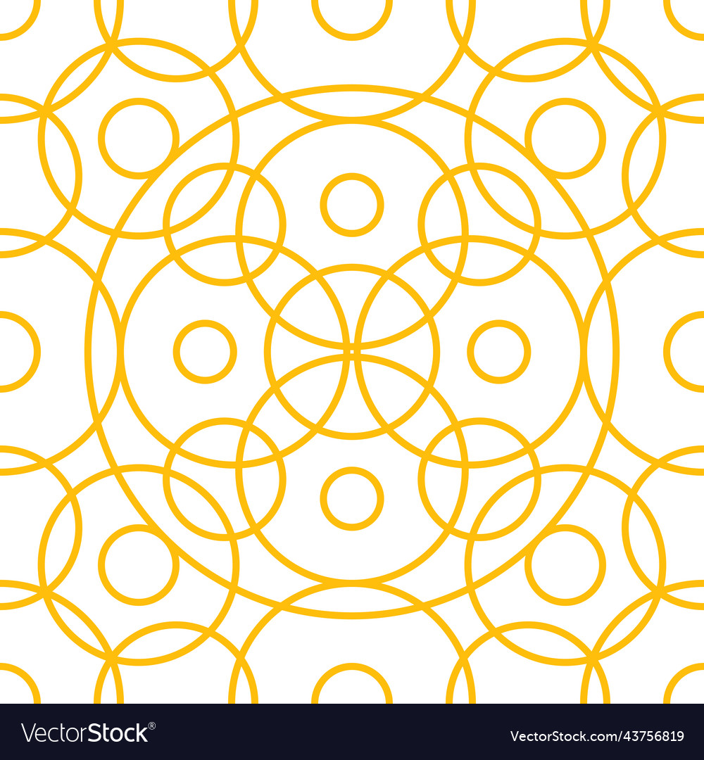 Circle pattern including seamless sample