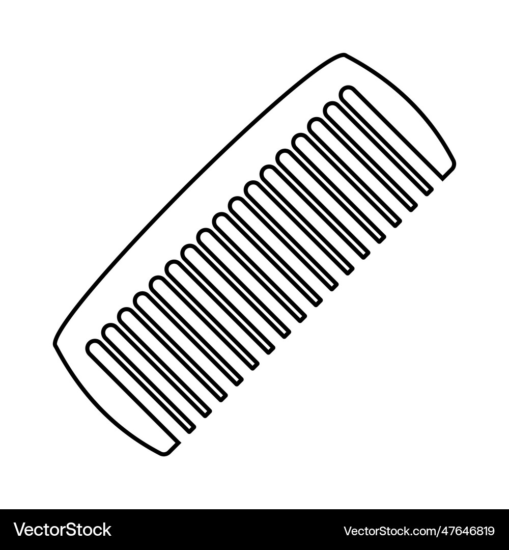 Comb icon Royalty Free Vector Image - VectorStock