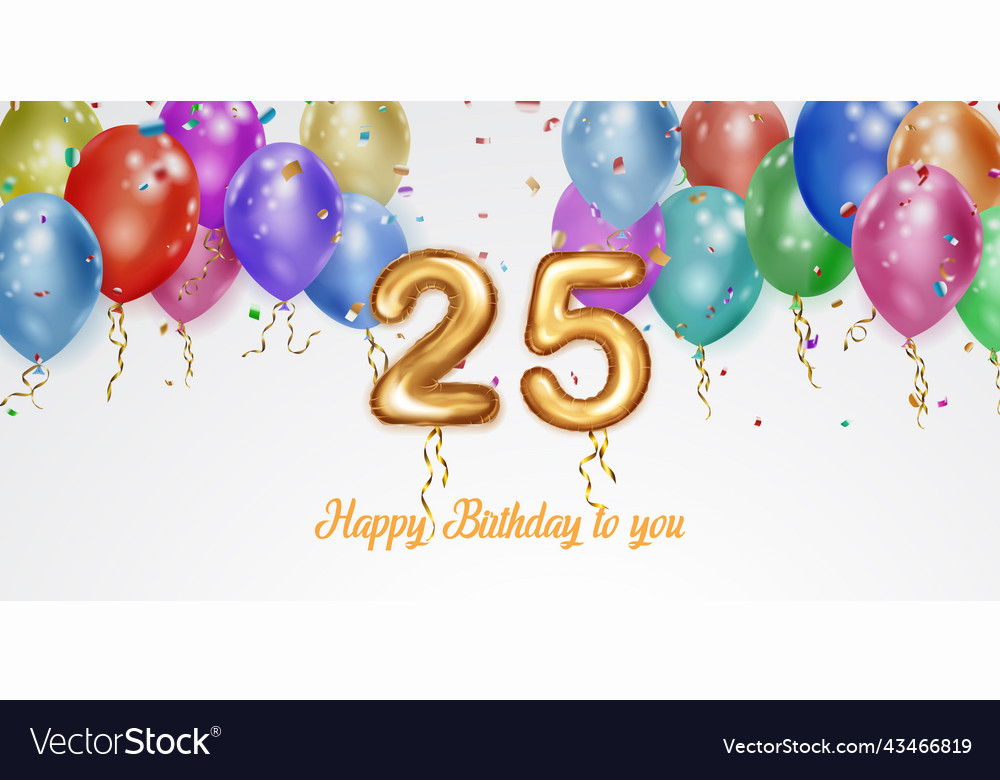 Festive birthday Royalty Free Vector Image - VectorStock