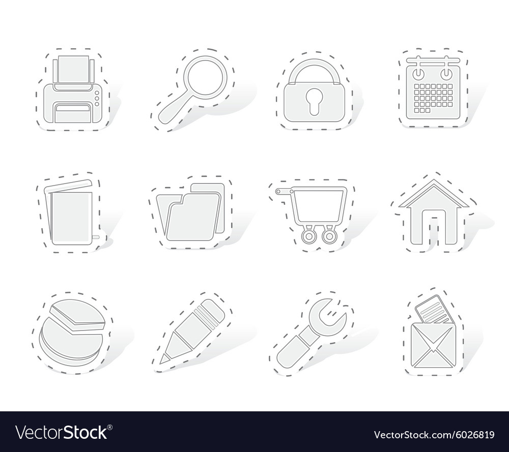 Website internet and computer icons