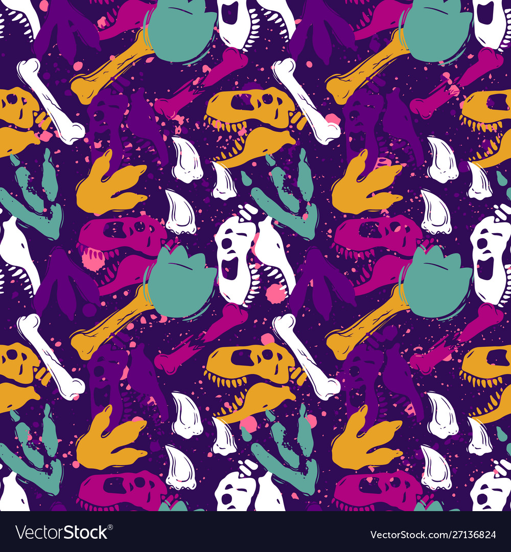 Abstract seamless pattern for girls boys