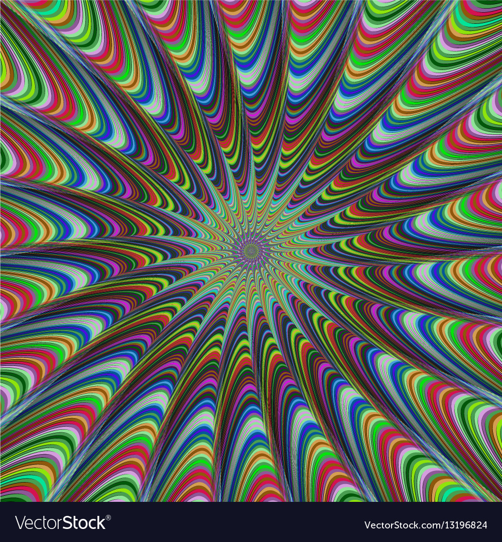 Colorful computer generated fractal background