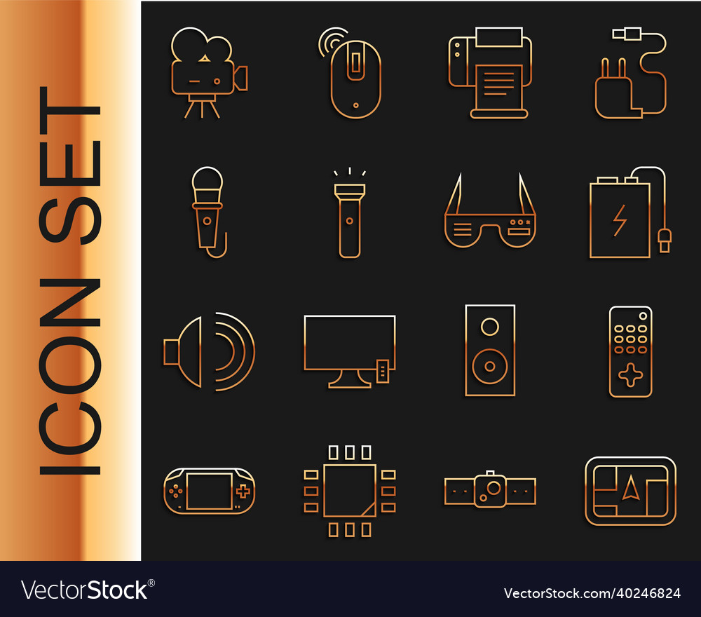 Set line gps device with map remote control