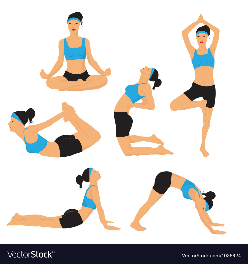 Woman in Yoga Pose