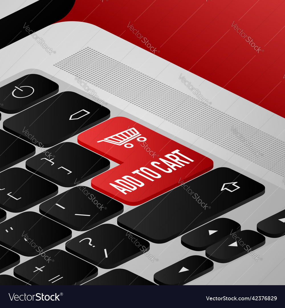 Add to cart banner for web design check mark vector image Add to cart banner for web design check mark