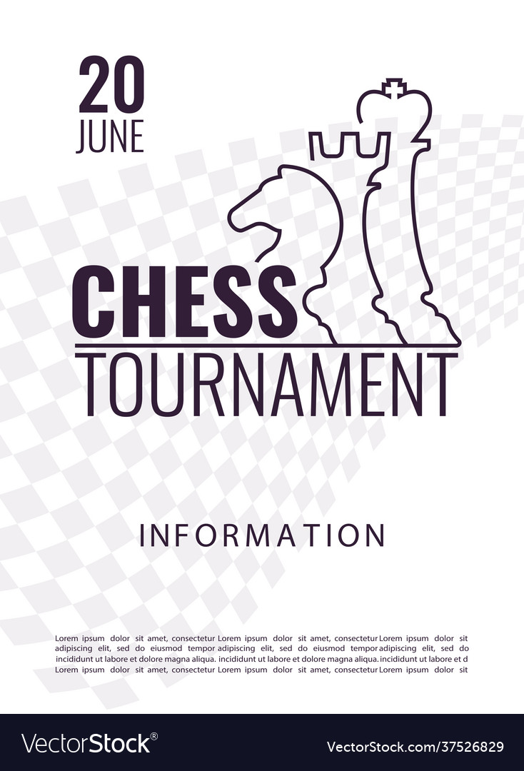 Chess tournament banner