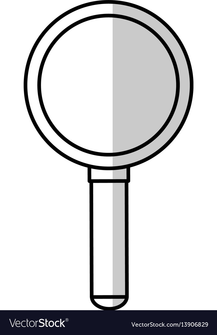 Magnifying glass icon Royalty Free Vector Image