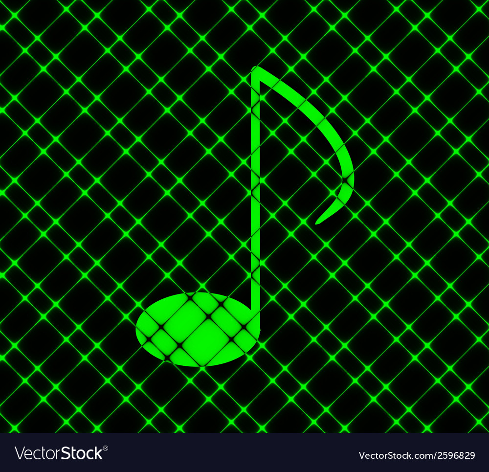 Music elements notes web icon flat design