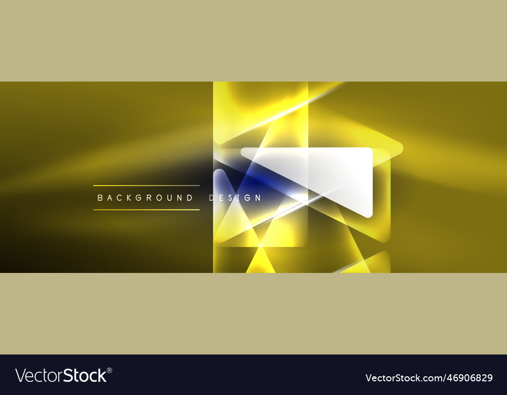 Neon lights hacking geometric background virtual Vector Image Neon lights hacking geometric background virtual