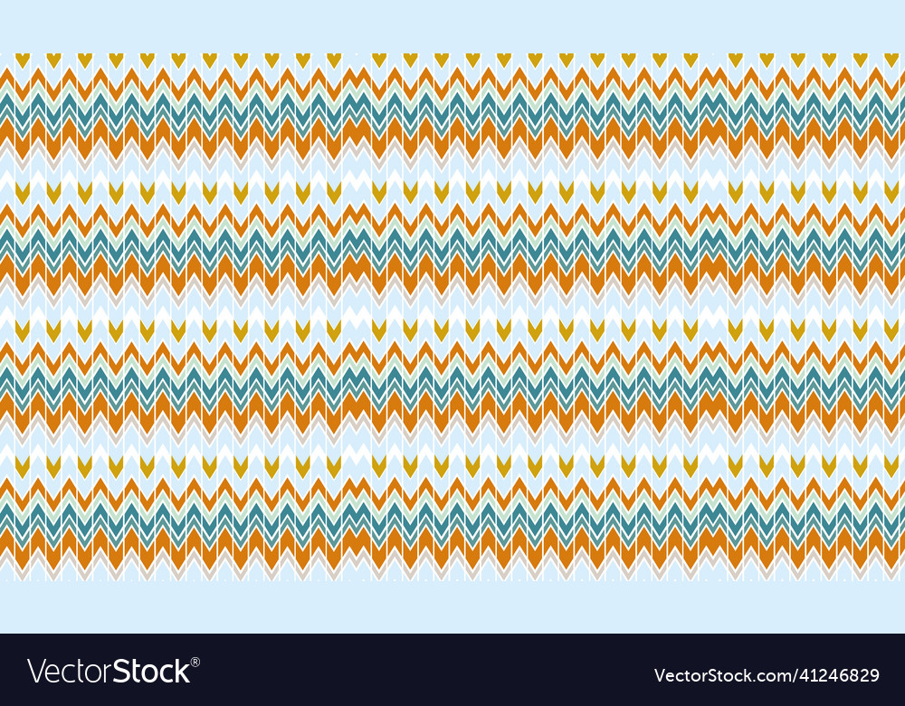 Seamless colorful triangle pattern vector image Seamless colorful triangle pattern