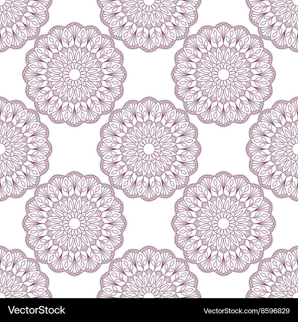 Seamless oriental pattern Royalty Free Vector Image