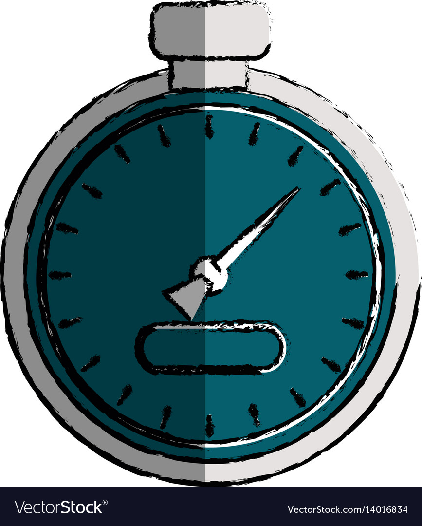 Chronometer time isolated icon