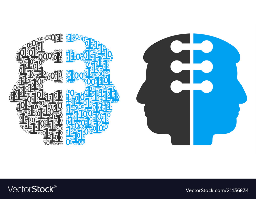 Dual Head Interface - Binary Digits