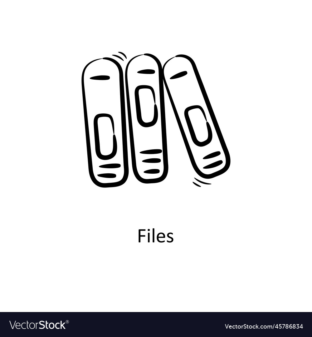 Files outline icon design project ma