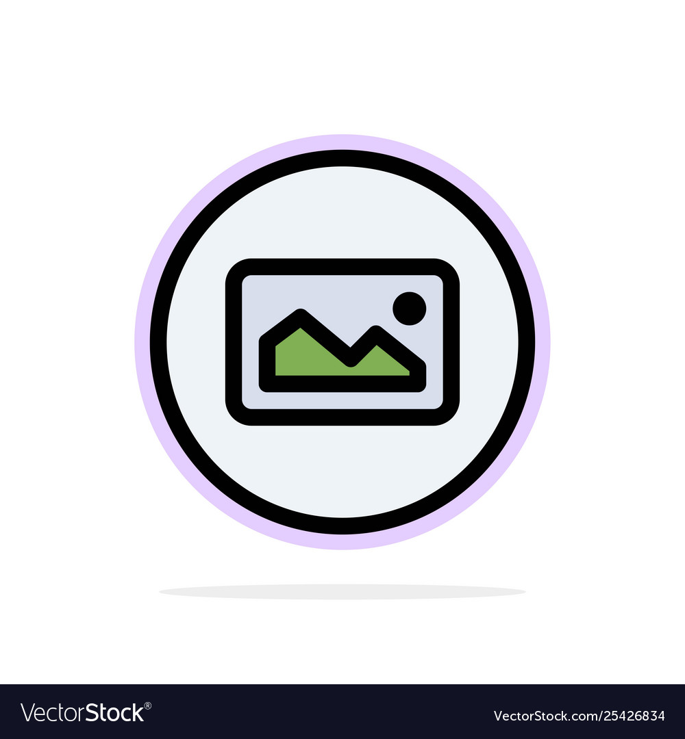 Image photo basic ui abstract circle background vector image Image photo basic ui abstract circle background